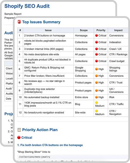 Shopify SEO Audit