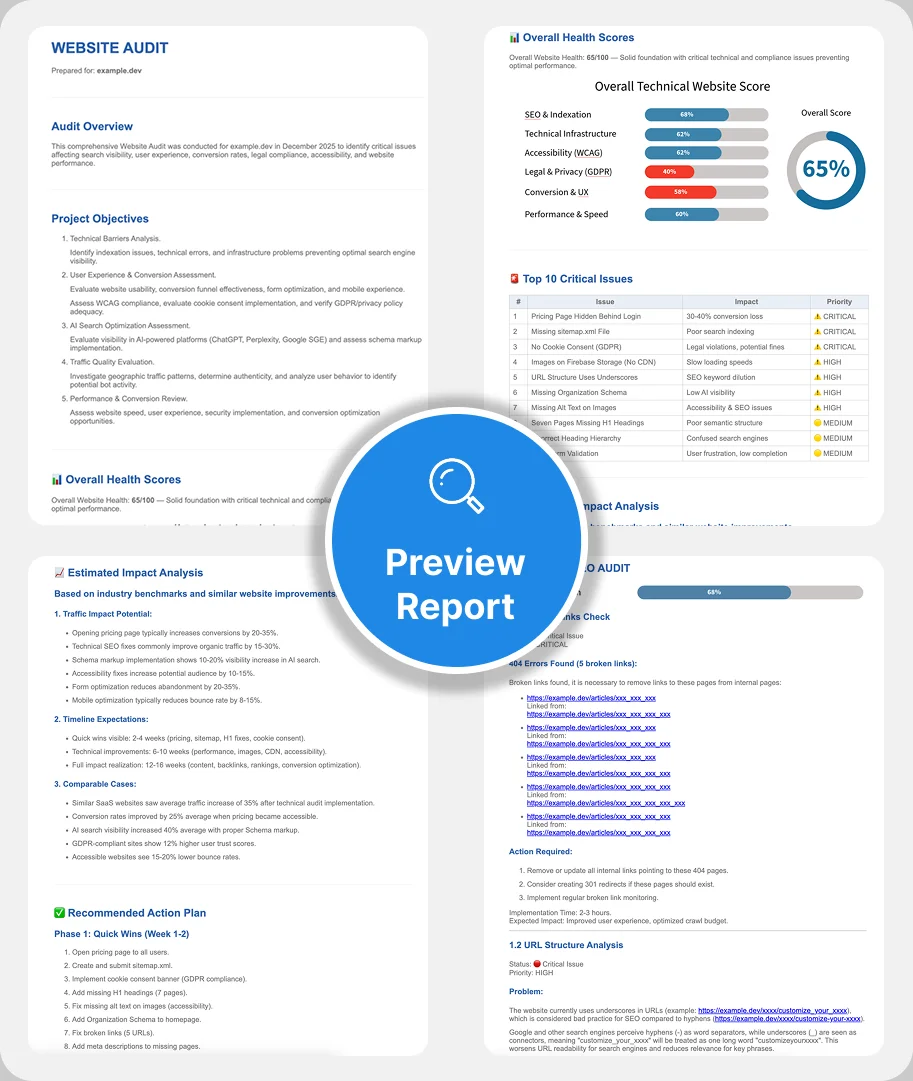 Audit Preview